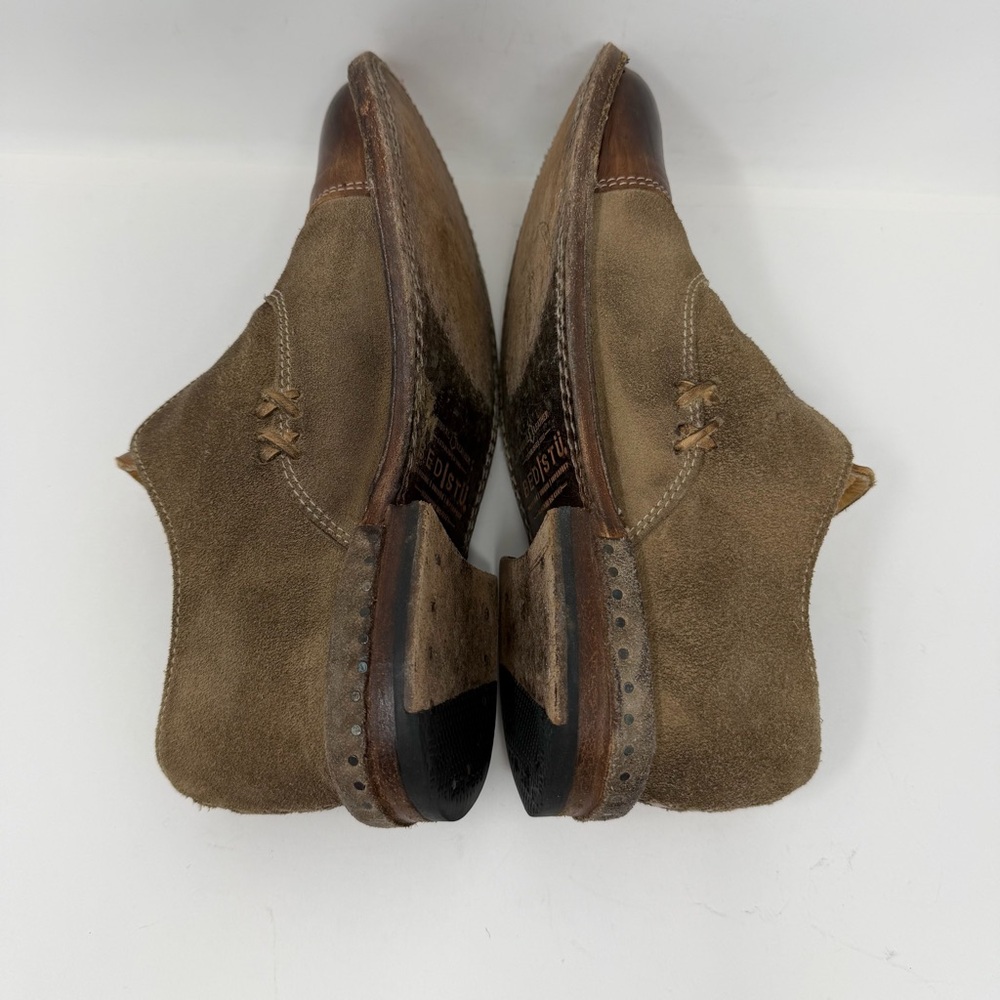 Bed Stu Rose Brown Cap Toe Slip-On Oxfords Shoes Leather Size 6 - Picture 5 of 10